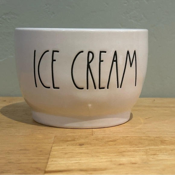 Rae Dunn Artisans Collection Ceramic ICE CREAM bowl. Brand New! - Picture 2 of 5